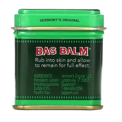 Bag Balm, увлажняющее средство для кожи, для рук и тела, для сухой кожи, 1 унция купить в Киеве и Украине