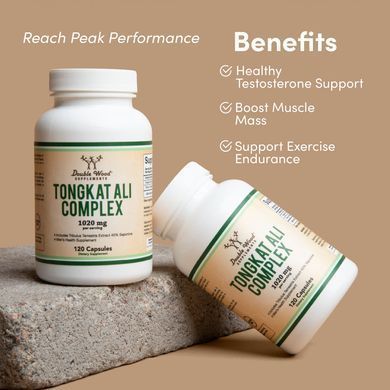 Tongkat Ali Double Wood (Tongkat Ali) 1020 mg 120 capsules