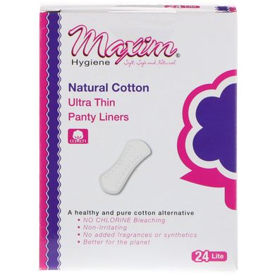 Ультра тонкі легкі щоденні прокладки, Maxim Hygiene Products, 24 шт