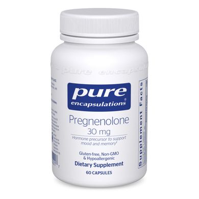 Прегенолон Pure Encapsulations (Pregnenolone) 30 мг 60 капсул купить в Киеве и Украине