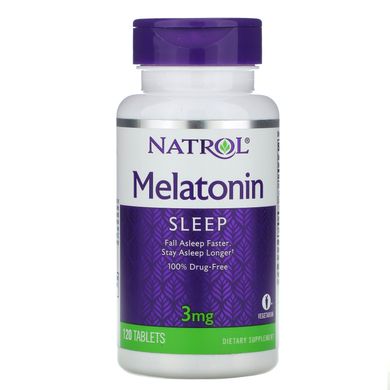 Мелатонин Natrol (Melatonin) 3 мг 120 таблеток купить в Киеве и Украине