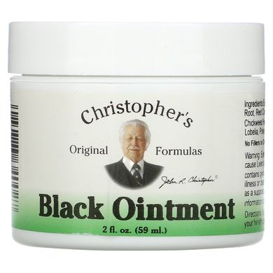 Іхтіолова мазь, Black Ointment, Christopher's Original Formulas, 59 мл