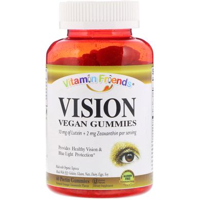 Харчова добавка Vitamin Friends (Vision) 60 жувальних цукерок
