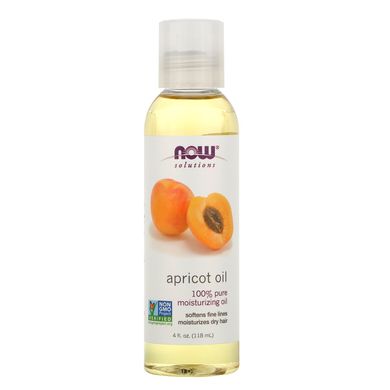 Олія абрикосова Now Foods (Apricot Oil Solutions) 118 мл