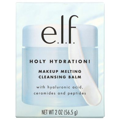 ELF, Holy Hydration, тающий очищающий бальзам для макияжа, 2 унции (56,5 г) купить в Киеве и Украине