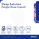 Витамины для сна Pure Encapsulations (Sleep Solution Single Dose Liquid) 6 бутылочек по 58 мл фото