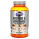Аргинин Орнитин Now Foods (Arginine Ornithine) 500 мг/250 мг 250 капсул фото