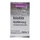 Биотин Bluebonnet Nutrition (Biotin) 10000 мкг 90 капсул фото