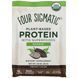 Протеин на растительной основе с суперпродуктами, сливочное какао, Plant-Based Protein with Superfoods, Creamy Cacao, Four Sigmatic, 10 пакетов по 1,41 унции (40 г) фото