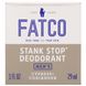 Натуральный дезодорант, для мужчин, кипарис + кориандр, Fatco, 1 жидкая унция (29 мл) фото