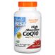 Коензим Q10 з високим ступенем поглинання, High Absorption CoQ10 with Bioperine®, Doctor's Best, 400 мг, 180 рослинних капсул фото