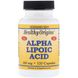 Альфа-ліпоєва кислота Healthy Origins (Alpha-lipoic acid) 100 мг 120 капсул фото