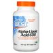 Альфа-липоевая кислота Doctor's Best (Alpha-lipoic acid) 600 мг 180 капсул фото