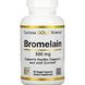 Бромелайн California Gold Nutrition (Bromelain) 500 мг 90 вегетаріанських капсул фото