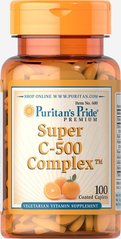 Вітамін С Комплекс, Vitamin C Complex 500 мг, 100 таблеток