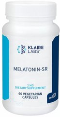 Мелатонін Klaire Labs (Melatonin-SR) 2 мг 60 вегетаріанських капсул