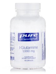 Глютамін Pure Encapsulations (L-Glutamine) 1000 мг 90 капсул