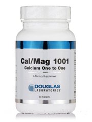 Кальцій та Магній Douglas Laboratories (Cal/Mag 1001) 90 таблеток