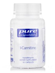 Карнитин Pure Encapsulations (L-Carnitine) 60 капсул купить в Киеве и Украине