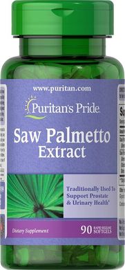 Со пальметто Puritan's Pride (Saw Palmetto) 260 мг 90 капсул