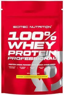 Scitec Nutrition, Whey Protein Prof., лимонно-чізкейк, 500 г