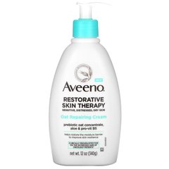 Відновлювальний крем для шкіри з вівсянкою, Restorative Skin Therapy, Oat Repairing Cream, Aveeno, 340 г