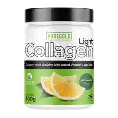 Коллаген со вкусом лимонада Pure Gold (Collagen LIGHT) 300 г купить в Киеве и Украине