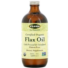 Льняное масло Flora (Flaxseed oil) 500 мл купить в Киеве и Украине