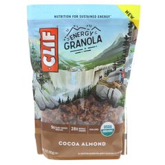 Гранола для энергии, какао миндаль, Clif Bar, 10 унций (283 г) купить в Киеве и Украине