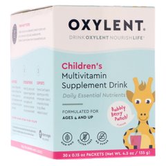 Шипучий мультивітамінний напій для дітей зі смаком ягід Vitalah (Vital) 30 пакетиків