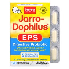 Пробиотики, Jarro-Dophilus EPS, Jarrow Formulas, супер формула, 120 капсул купить в Киеве и Украине