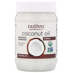 Кокосовое масло Nutiva (Coconut Oil) 444 мл купить в Киеве и Украине