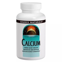 Кальцій Хелат Source Naturals (Calcium Chelate) 100 таблеток