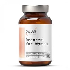 Комлекс витаминов и минералов для женщин, PHARMA DECOREM FOR WOMEN, OstroVit, 60 капсул купить в Киеве и Украине