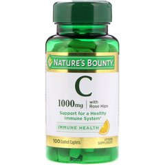 Вітамін С з шипшиною Nature's Bounty (Vitamin C) 1000 мг 100 капсул