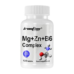 Mg+Zn+B6 Complex IronFlex 120 tab купить в Киеве и Украине