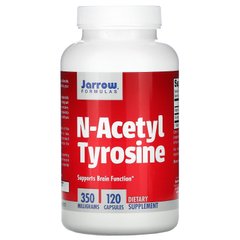 Ацетил тирозин Jarrow Formulas (N-Acetyl Tyrosine) 350 мг 120 капсул купить в Киеве и Украине