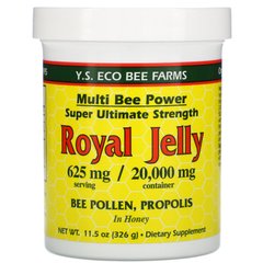 Маточное молочко Y.S. Eco Bee Farms (Royal jelly) 325 г купить в Киеве и Украине