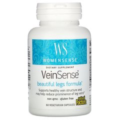 Підтримка вен для жінок, VeinSense, Natural Factors, 60 капсул
