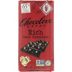 Роскошный черный шоколад Chocolove 90 г купить в Киеве и Украине