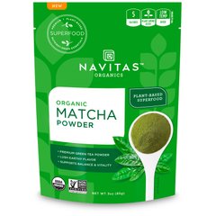 Органічний порошок маття, Navitas Organics, 85 г