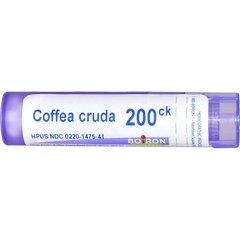Кофеа круда 200CK, Boiron, Single Remedies, прибл. 80 гранул купить в Киеве и Украине