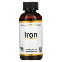 Залізо рідке California Gold Nutrition (Iron) 118 мл