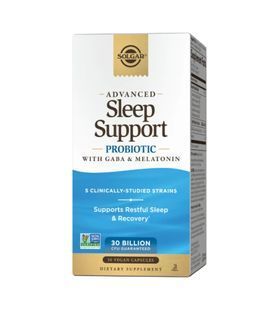 Advanced Sleep Support Probiotic with GABA & Melatonin Solgar 30 капсул купить в Киеве и Украине