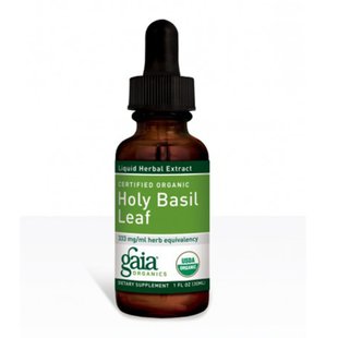 Базилик священный экстракт Gaia Herbs (Holy Basil) 30 мл купить в Киеве и Украине