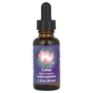 Flower Essence Services, лотос, квіткова есенція, 30 мл (1 рідк. унція)