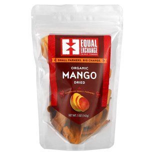 Органическое сушеное манго, Organic Dried Mango, Equal Exchange, 142 г купить в Киеве и Украине