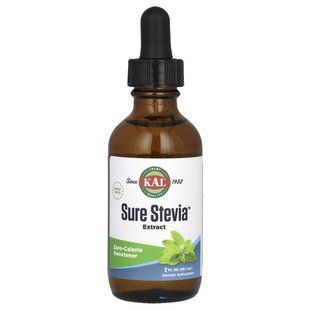 KAL, Confident Stevia Extract, 2 Liquid Ounces (59.1 ml)
