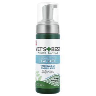 Vet's Best Waterless Cat Bath No Rinse Shampoo (118 ml)