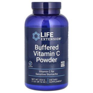 Вітамін С у буферній формі порошок Life Extension (Buffered Vitamin C Powder) 454 г